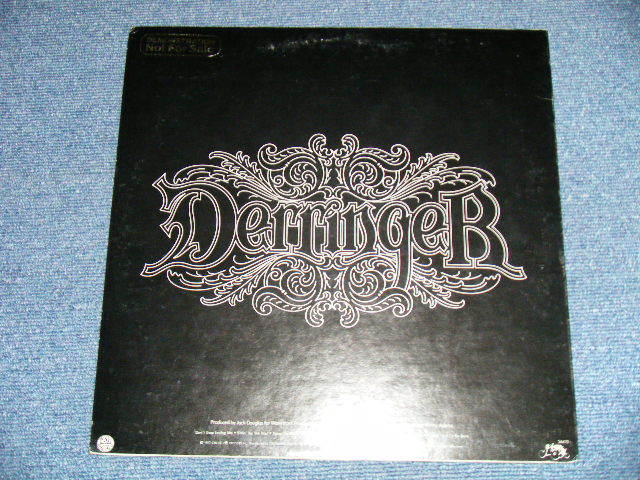 画像: DERRINGER (RICK DERRINGER) - SWEET EVIL : With ORIGINAL INNER SLEEVE  ( Ex+++/MINT-)   / 1977 US AMERICA  ORIGINAL White Label PROMO" Used LP  
