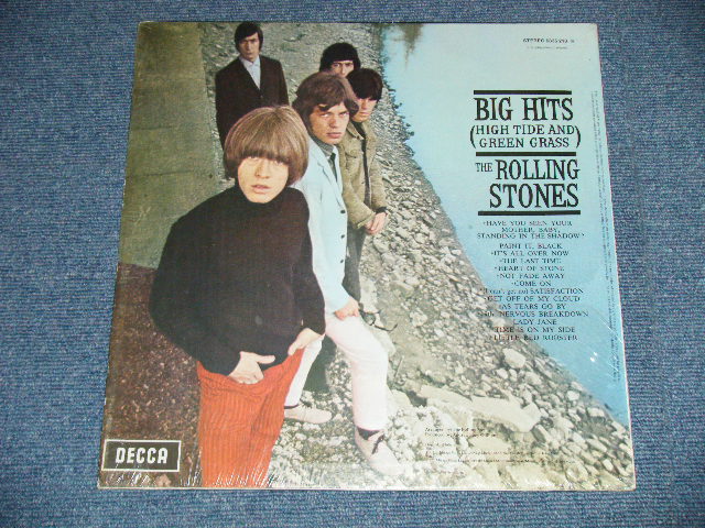 画像: ROLLING STONES - BIG HITS  ( Ex++/MINT-)  / HOLLAND ORIGINAL Limited  "ORANGE WAX Vinyl" Used  LP  