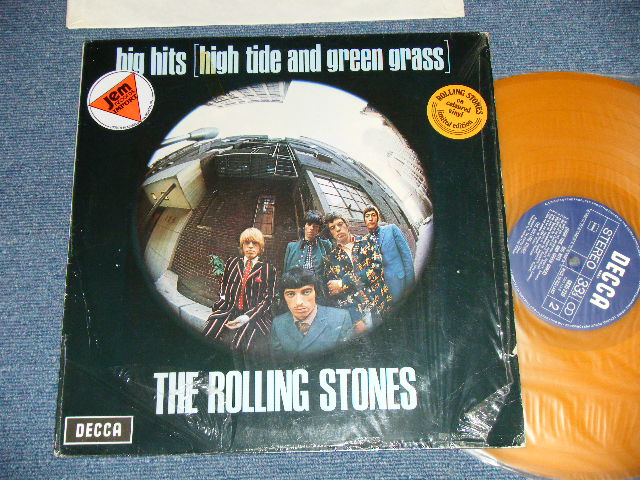 画像1: ROLLING STONES - BIG HITS  ( Ex++/MINT-)  / HOLLAND ORIGINAL Limited  "ORANGE WAX Vinyl" Used  LP  