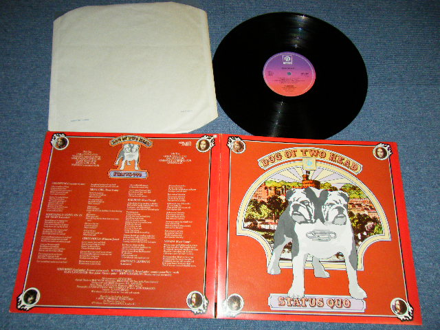 画像1: STATUS QUO -  DOG OF TWO HEAD  ( MINT-/MINT- ) / 1970's? or 1980's  UK ENGLAND  REISSUE  Used LP 