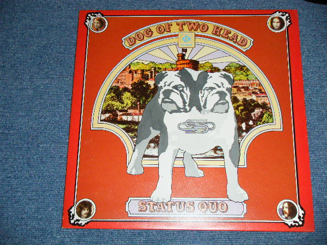 画像: STATUS QUO -  DOG OF TWO HEAD  ( MINT-/MINT- ) / 1974 Version UK ENGLAND  REISSUE Used LP 