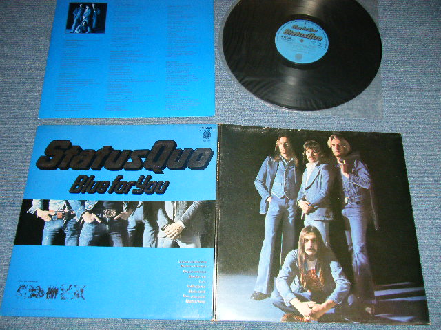 画像1: STATUS QUO - BLUE FOR YOU ( Matrix # 1//2 / 1//2 ) ( Ex+/MINT- ) / 1976 UK ENGLAND ORIGINAL Used LP 