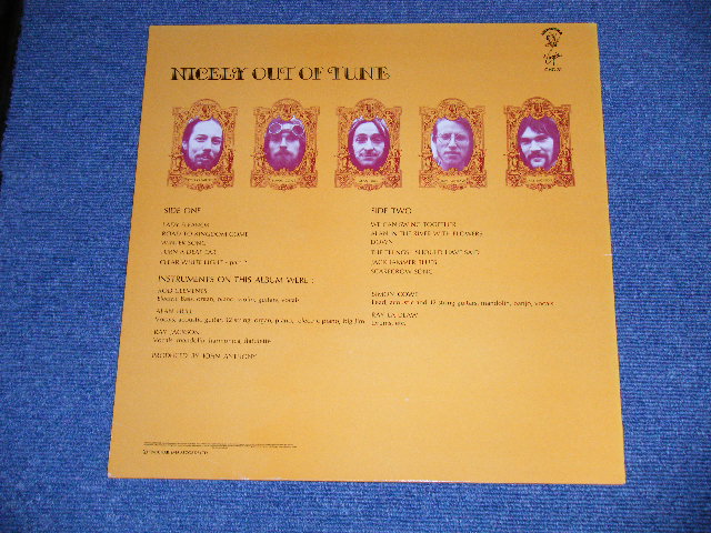 画像: LINDISFARNE -  NICELY OUT OF TUNE ( MINT-/MINT-)    / 1980's  UK ENGLAND REISSUE  Used LP 
