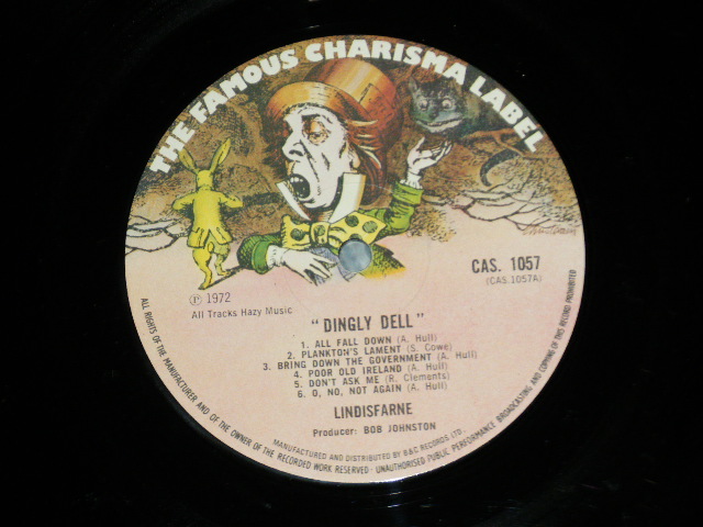 画像: LINDISFARNE - DINGLY DELL ( A-1U/B-1U ) ( Ex+++/MINT-)    / 1972 UK ENGLAND ORIGINAL   Used LP 