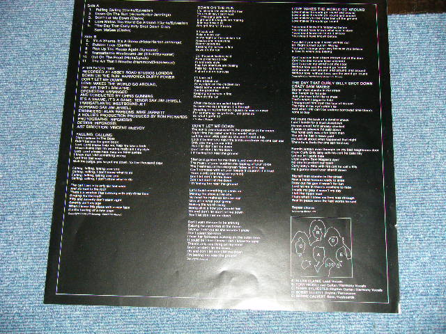 画像: THE HOLLIES -  HOLLIES : With SONG SHEET ( MINT-/MINT- )  / 1974 UK ENGLAND ORIGINAL Used   LP 