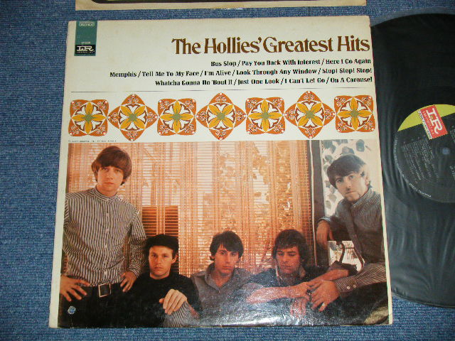 画像1: THE HOLLIES - The HOLLIES' GREATEST HITS ( Matrix # 1/2RE ) ( Ex+/Ex+++ : BB SEAN EDSP ) / 1966  US AMERICA ORIGINAL "BLACK with GREEN Label"  STEREO  Used LP  M