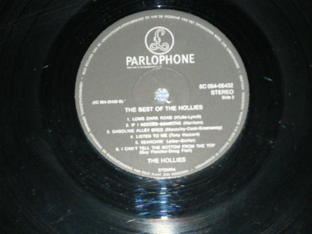 画像: THE HOLLIES - The BEST OF THE HOLLIES VOL.2 ( Ex++/Ex+++ )  / 1968? HOLLAND  ORIGINAL "BLACK with SILVER Print Label" STEREO Used   LP 
