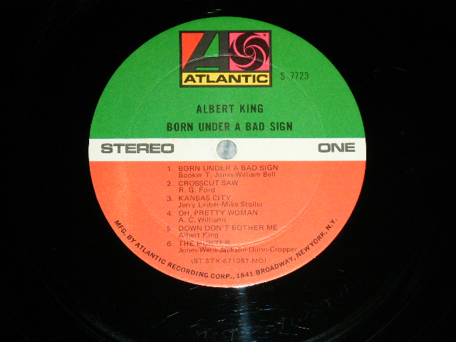 画像: ALBERT KING - BORN UNDER A BAD SIGN(Ex++/MINT- )  /  1970's  US AMERICA REISSUE Used LP