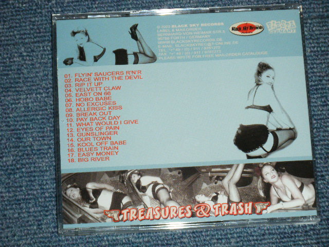 画像: The CARAVANS - TREASURES & TRASH ( NEW ) / 2003 GERMANY GERMAN  ORIGINAL "BRAND NEW"  CD   