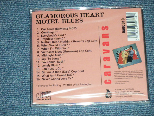 画像: The CARAVANS - GLAMOROUS HEART MOTEL BLUES  ( SEALED) / 1998  UK ENGLAND "BRAND NEW Sealed"  CD   