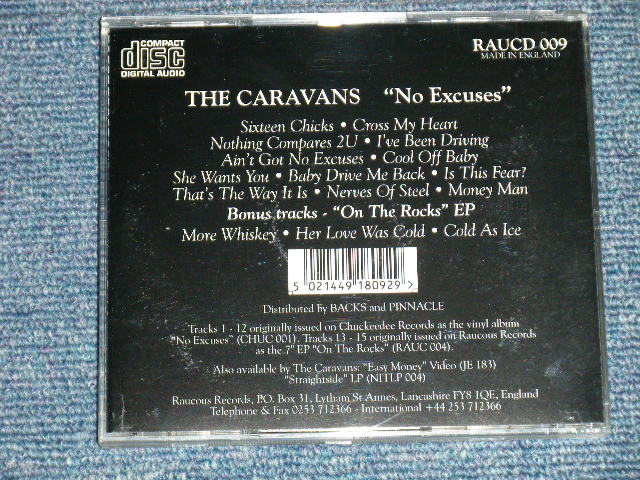 画像: The CARAVANS - NO EXCUSES ( NEW ) / 1994 UK ENGLAND  ORIGINAL "BRAND NEW"  CD   