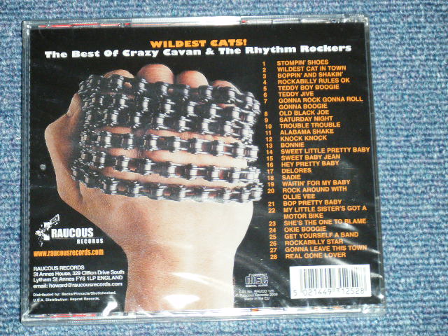 画像: CRAZY CAVAN and The RHYTHM ROCKERS - 40 ROCKIN' YEARS OF ( SEALED  ) / 2010  EU EUROPE ORIGINAL   "BRAND NEW SEALED"  CD   