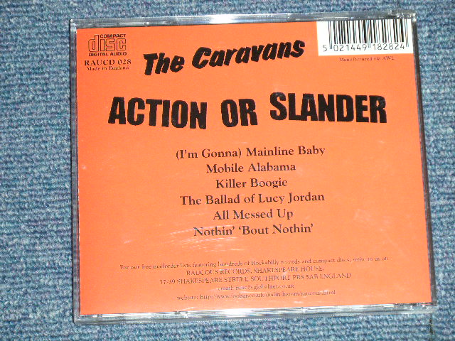 画像: The CARAVANS -  ACTION OR SLANDER ( NEW ) / 1997 UK ENGLAND  ORIGINAL "BRAND NEW"  6 Tracks CD   