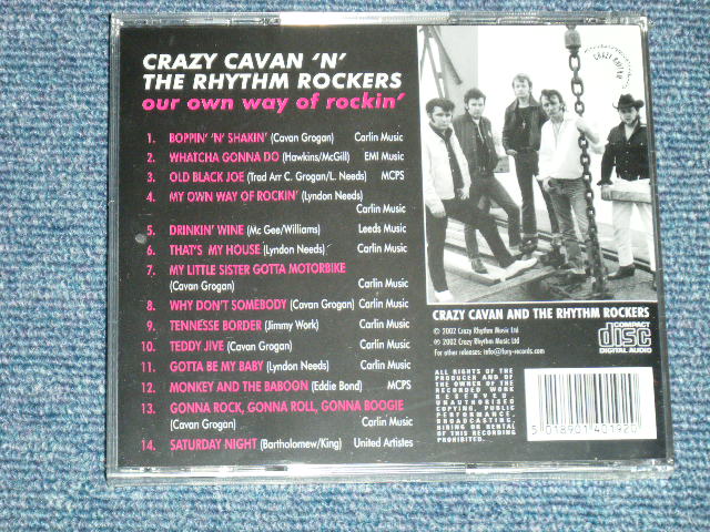 画像: CRAZY CAVAN 'N' THE RHYTHM ROCKERS - OUR OWN WAY OF ROCKIN' ( SEALED) / 2002  UK ENGLAND "BRAND NEW Sealed"  CD   