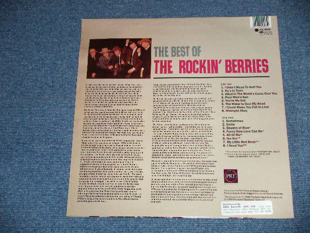 画像: ROCKIN' BERRIES - THE BEST OF : ABOWL OF ( NEW ) / 1988 UK ENGLAND ORIGINAL "BRAND NEW" LP 