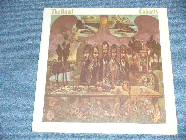 画像: THE BAND - CAHOOTS( Matrix # A)SMAS-1-651-22 / SMAS-2-651-Z-14 B )( Ex+/mint- : edsp ) / 1970 US AMERICA ORIGINAL 1st Press "LIME GREEN with Purple Color 'C' on TOP LABEL" Used LP 