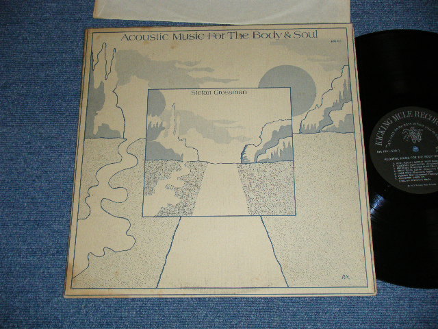 画像1: STEFAN GROSSMAN - ACOUSTIC MUSIC FOR THE BODY and SOUL  (  Ex-/Ex+++ : WTRDMG ) / 1974 US AMERICA ORIGINAL  Used LP
