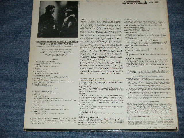 画像: RICHARD  & MIMI FARINA - REFLECTIONS IN A CRYSTAL WIND  ( Ex-/Ex+++ : EDSP,SWOBC)  / 1966  US AMERICAN  ORIGINAL STEREO Used LP 