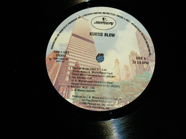 画像: KURTIS BLOW -  KURTIS BLOW ( MINT-/MINT- Looks:Ex+++)  /  US AMERICA REISSUE  Used LP 