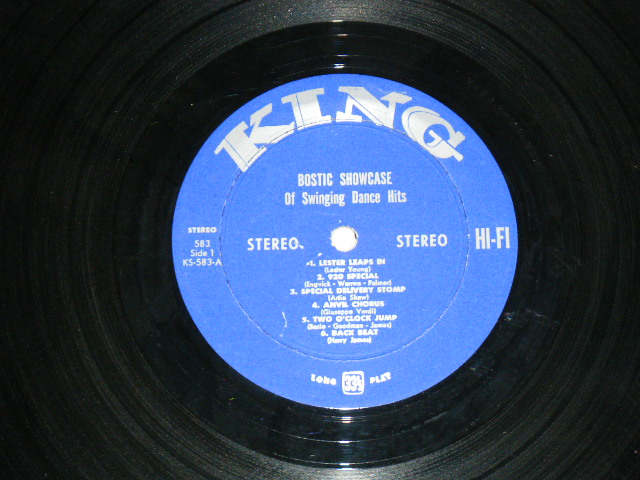 画像: EARL BOSTIC - BOSTIC SHOW CASE OF SWINGING DANCE HITS / 1958 US ORIGINAL STEREO Used LP 