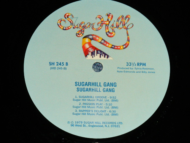 画像: SUGARHILL GANG -  SUGARHILL GANG ( MINT-/MINT-)  /  US AMERICA REISSUE  Used LP 