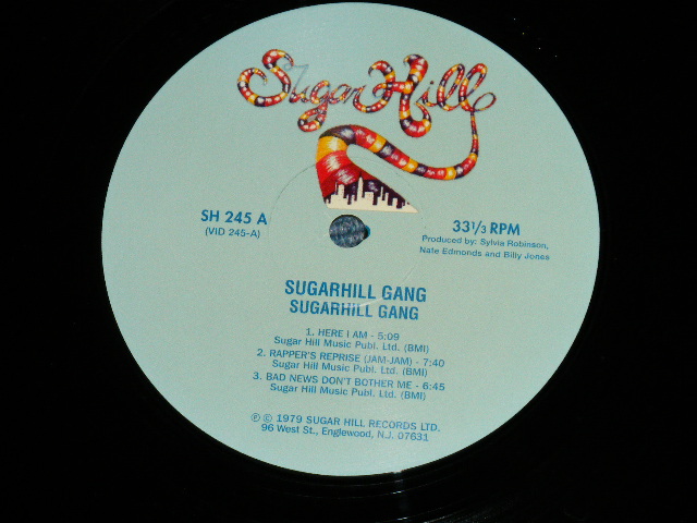画像: SUGARHILL GANG -  SUGARHILL GANG ( MINT-/MINT-)  /  US AMERICA REISSUE  Used LP 