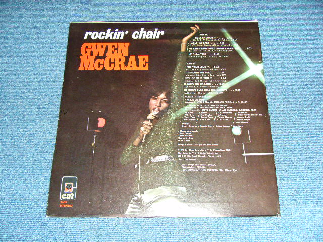 画像: GWEN McCRAE -  ROCKIN' CHAIR / 1975 US ORIGINAL  Used LP 