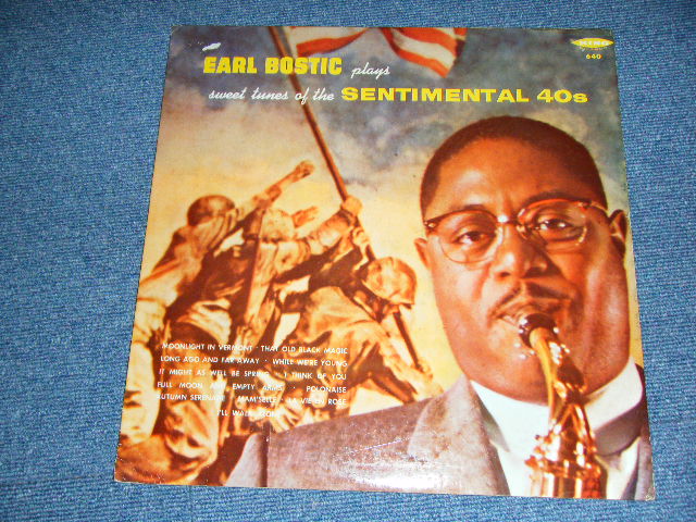 画像1: EARL BOSTIC - PLAYS SWEET TUNES OF THE SENTIMENTAL 40s / 1960 US ORIGINAL Mono Used LP 