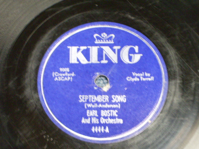 画像: EARL BOSTIC - SLEEP / US ORIGINAL 78rpm SP 