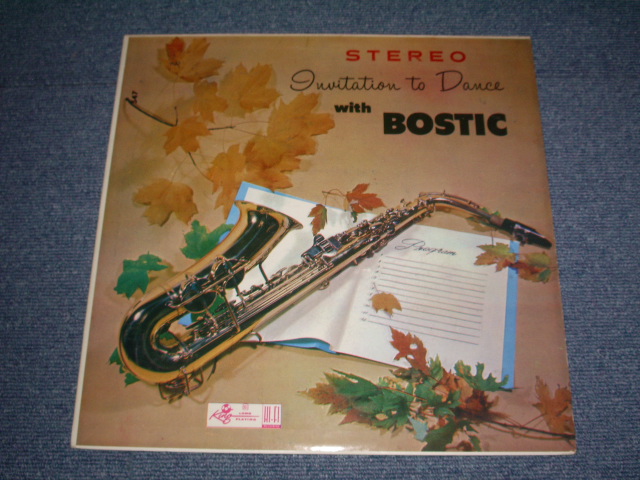 画像1: EARL BOSTIC - INVITATION TO DANCE with EARL BOSTIC / 1959 US ORIGINAL STEREO Used LP 