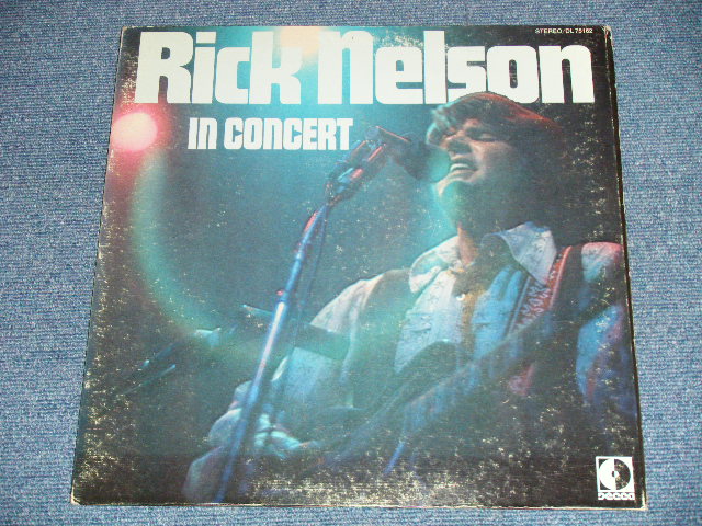 画像: RICK NELSON - IN CONCERT   ( Ex+/MINT-: WOBC)   / 1970 US AMERICA  ORIGINAL "WHITE LABEL PROMO" Used LP 