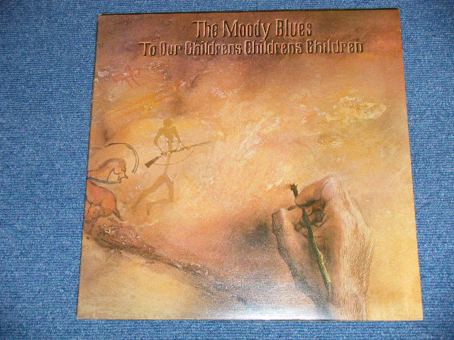 画像: The MOODY BLUES - TO OUR CHILDREN'S CHILDREN’S CHILDREN : With INSERTS  (Matrix# 3W/3W ) ( Ex+++/MINT- : B-2:Ex++)  / 1970's UK ENGLAND 2nd P@ress "DARK BLUE "Label Used LP 