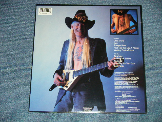 画像: JOHNNY WINTER -  THE WINTER OF '88 ( Ex+++MINT) / 1988 US AMERICA ORIGINAL Used LP 