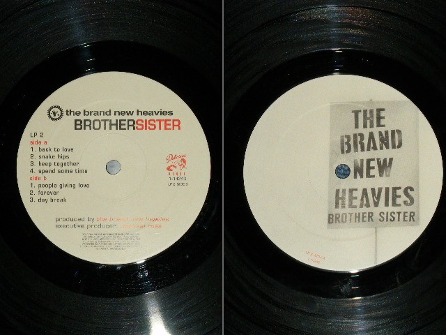 画像: THE BRAND NEW HEAVIES - BROTHER SISTER ( Ex+++/Ex+++ Loos:Ex++ ) / 1994 US AMERICA ORIGINAL  Used 2-LP's 