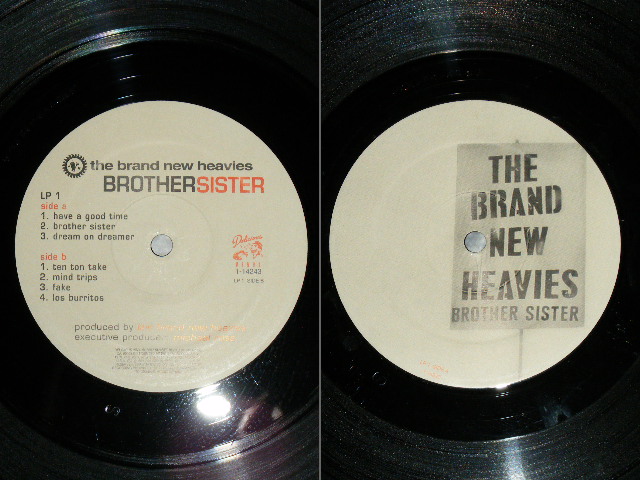 画像: THE BRAND NEW HEAVIES - BROTHER SISTER ( Ex+++/Ex+++ Loos:Ex++ ) / 1994 US AMERICA ORIGINAL  Used 2-LP's 