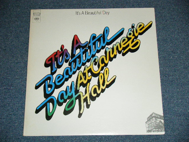 画像: IT'S A BEAUTIFUL DAY -  AT CARNEGIE HALL (Matrix # P AL 31338-1A / P BL 31338-1C )  (Ex+++/MINT-) / 1973 US AMERICA ORIGINAL Used LP  Plus JAPANESE LINER 