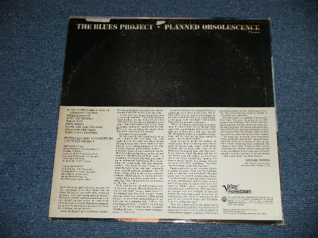 画像: THE BLUES  PROJECT -  PLANNED OBSOLESCENCE  ( Ex++Ex++ A-1:Ex) / 1968 US ORIGINAL STEREO  Used LP 