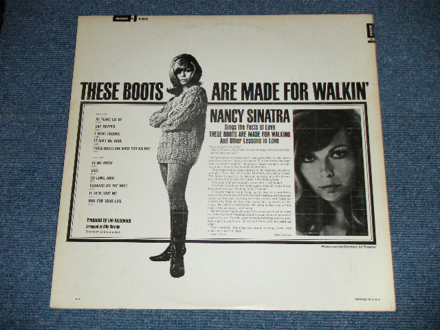 画像: NANCY SINATRA - BOOTS (Ex+, Ex++/Ex+++) / 1966 US AMERICA ORIGINAL "MULTI COLOR Label" MONO Used LP 