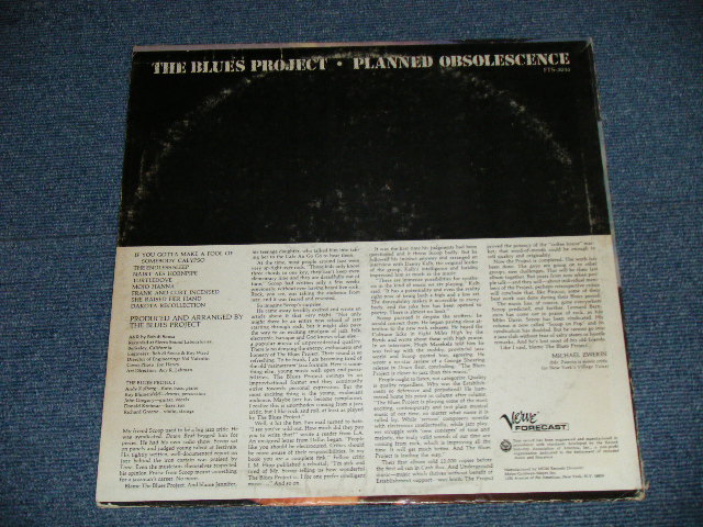 画像: THE BLUES  PROJECT -  PLANNED OBSOLESCENCE  ( Ex/Ex+++) / 1968 US ORIGINAL STEREO  Used LP 