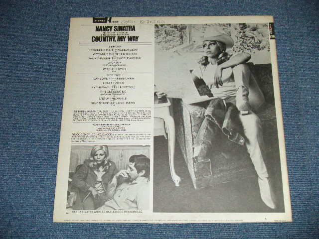 画像: NANCY SINATRA - COUNTRY MY WAY ( Ex+/Ex Looks:VG++ : WOBC,EDSP / 1967 US AMERICA ORIGINAL "MULTI COLOR Label" STEREO  Used LP 