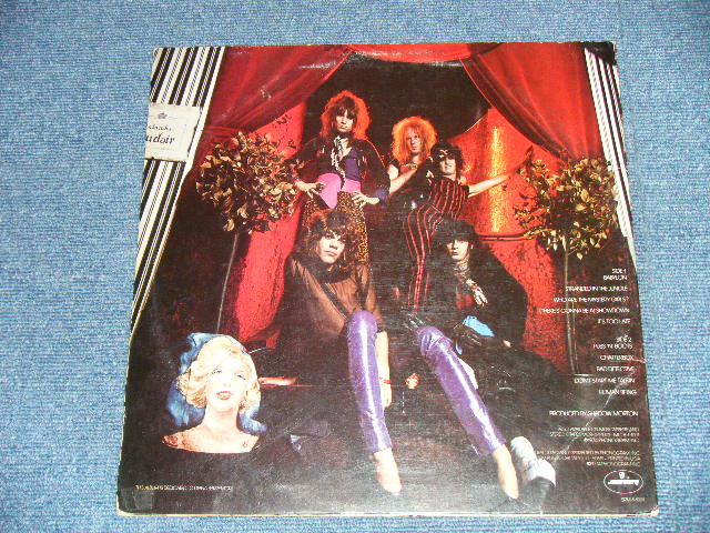 画像: NEW YORK DOLLS - IN TOO MUCH TOO SOON ( Ex+/MINT- )  / 1974 US AMERICA ORIGINAL 1st Press "CUSTOM Label" Used LP 