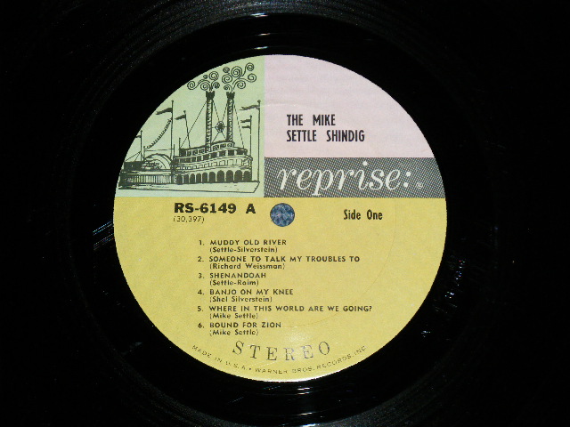 画像: MIKE SETTLE - THE MIKE SETTLE SHINDIG ( Ex/Ex BB,STOFC) / 1965  US AMERICA ORIGINAL "MULTI  COLOR Label" STEREO Used LP 