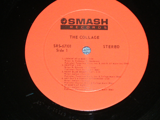 画像: THE COLLAGE - THE COLLAGE (Ex+/Ex++ Looks:Ex+ 2xBB)  / 1968 US AMERICA ORIGINAL Used LP 