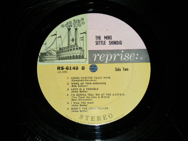 画像: MIKE SETTLE - THE MIKE SETTLE SHINDIG ( Ex/Ex BB,STOFC) / 1965  US AMERICA ORIGINAL "MULTI  COLOR Label" STEREO Used LP 