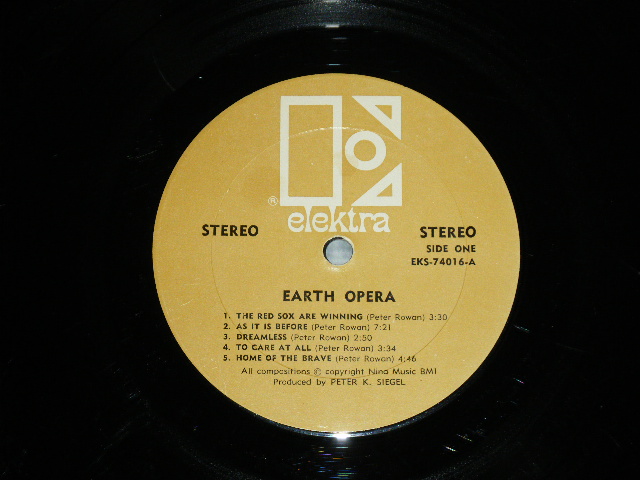 画像: EARTH OPERA -  EARTH OPERA ( Ex/Ex+)  / 1968  US AMERICA ORIGINAL "GOLD Label" Used LP 