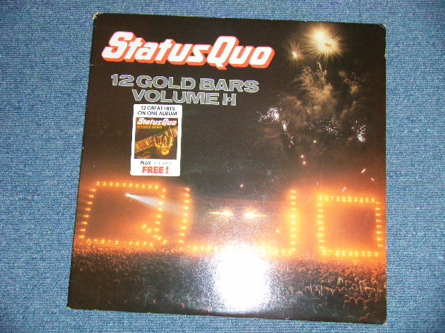 画像: STATUS QUO -  12 GOLD BARS Volume 1 +1   ( Ex++/MINT- ) / 1984 UK ENGLAND ORIGINAL Used 2-LP 