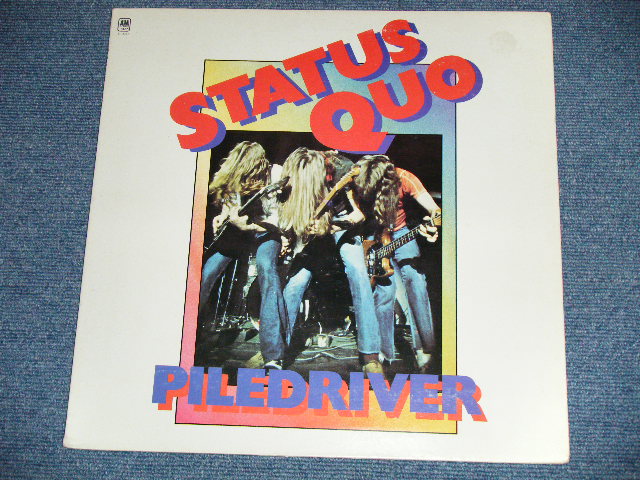 画像: STATUS QUO -  PILEDRIVER ( Ex++/MINT- : EDSP ) / 1972 US AMERICA ORIGINAL"WHITE LABEL RPOMO"   Used LP 