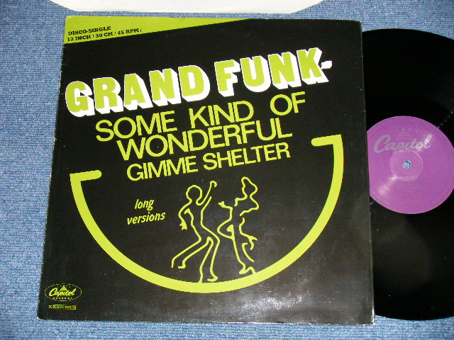 画像1: GFR GRAND FUNK RAILROAD - SOME KIND OF WONDERFUL "Live Version from Caught Act In The Act" (Ex+/MINT-) / HOLLAND "PURPLE" Label Used  12Inch 