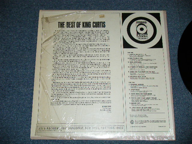画像: KING CURTIS -  THE BEST OF(Matrix # ST-C 681361-A A △12403 / ST-C 681362-A A △12403-x ) ( Ex+++/Ex+ ) / 1968 US AMERICA  2nd Press "YELLOW Label" "1841 BROADWAY Label" STEREO Used LP 