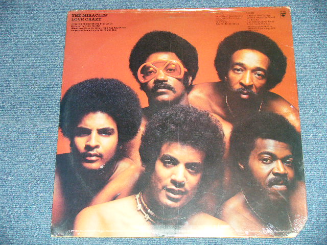 画像: The MIRACLES -  LOVE CRAZY  ( SEALED : Cutout ） / 1977 US AMERICA ORIGINAL "BRAND NEW SEALED" LP  